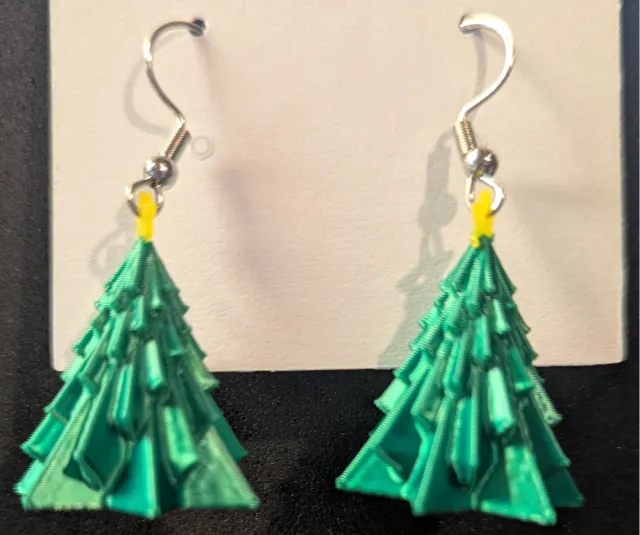 Christmas Tree Earrings