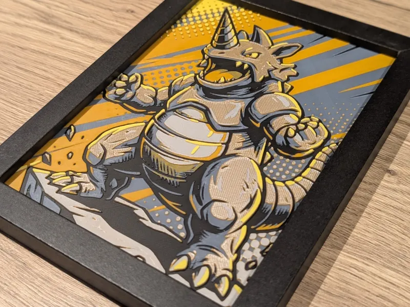 Rhydon Hueforge 5x7