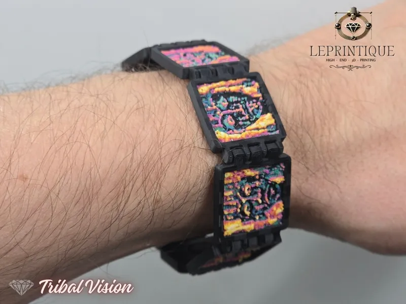 Designer Bracelet " Tribal Vision "