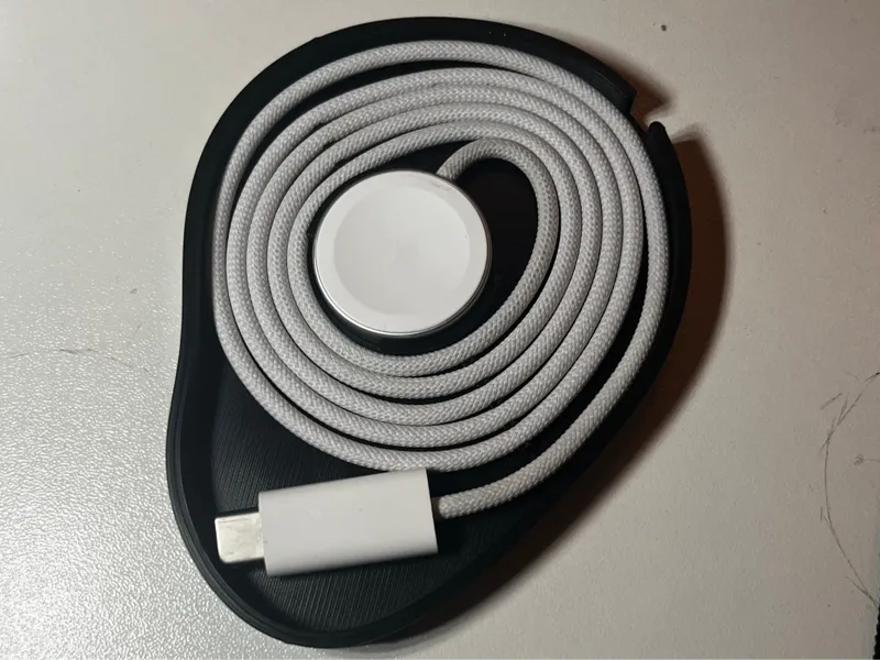 Flat Apple Watch Charger holder