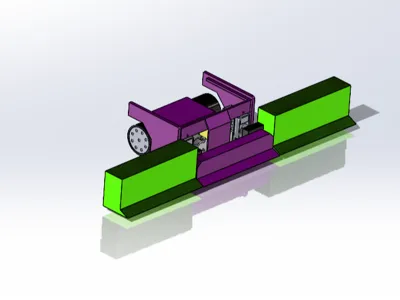 minisumo RC amateur 3 blades