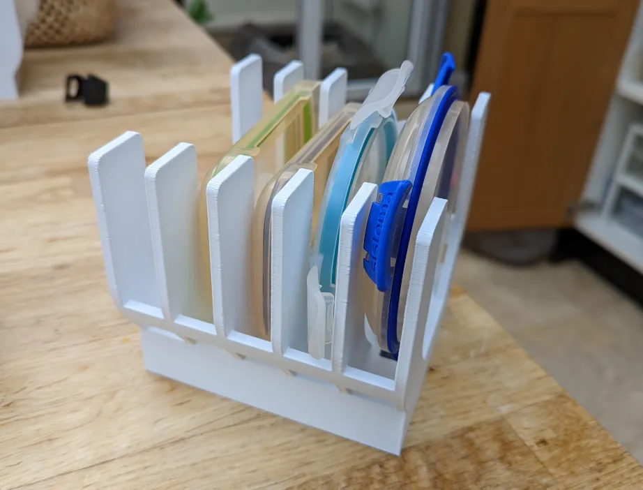 Tupperware Lid Holders (Kitchen Organiser) view 3