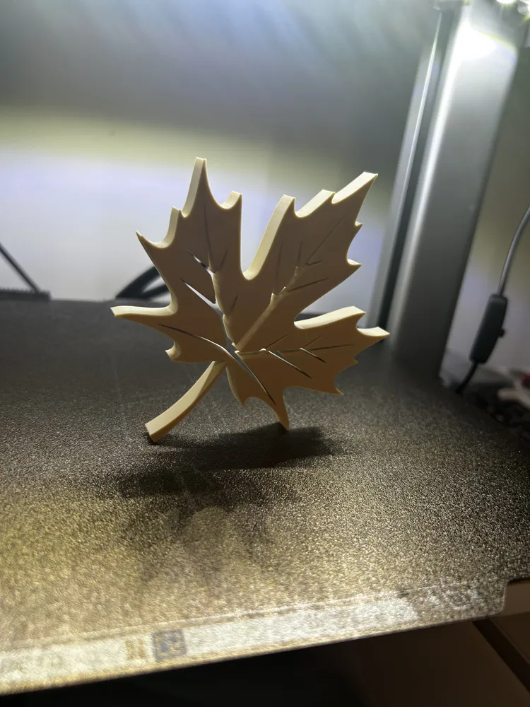 Maple leaf - Free 3D Print Model - MakerWorld