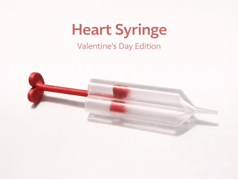 Heart Syringe – A Valentine’s Day Love Dispenser