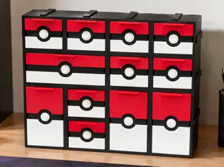 Modular Pokemon Storage Drawers (No AMS Required)