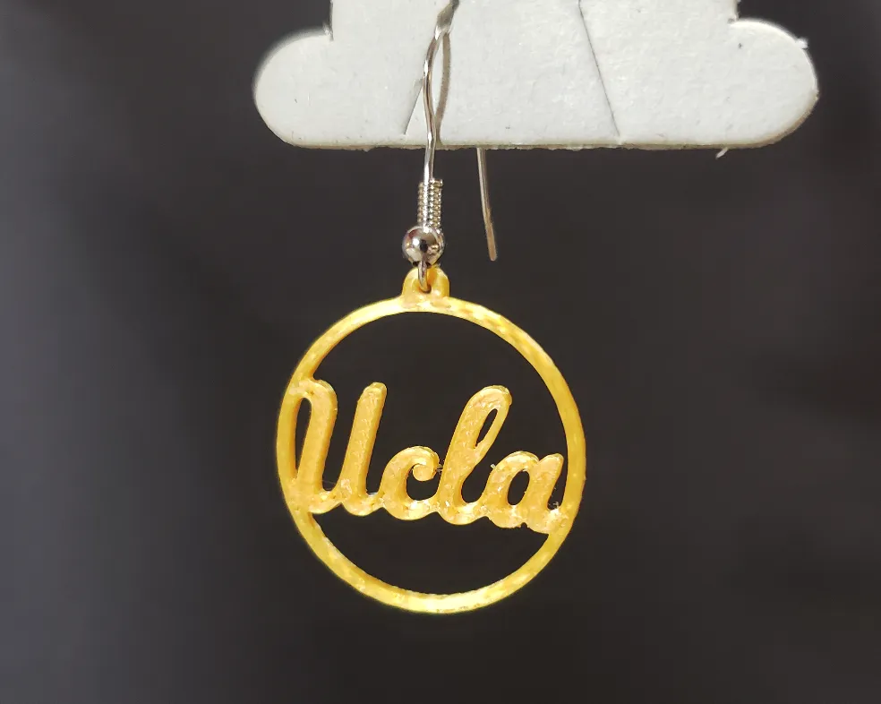 UCLA Earrings (Small Size) view 2