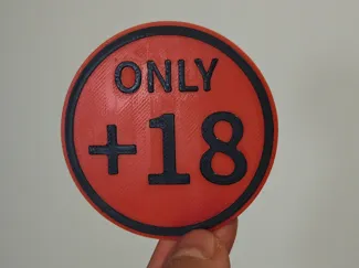 cartel mayor 18 años