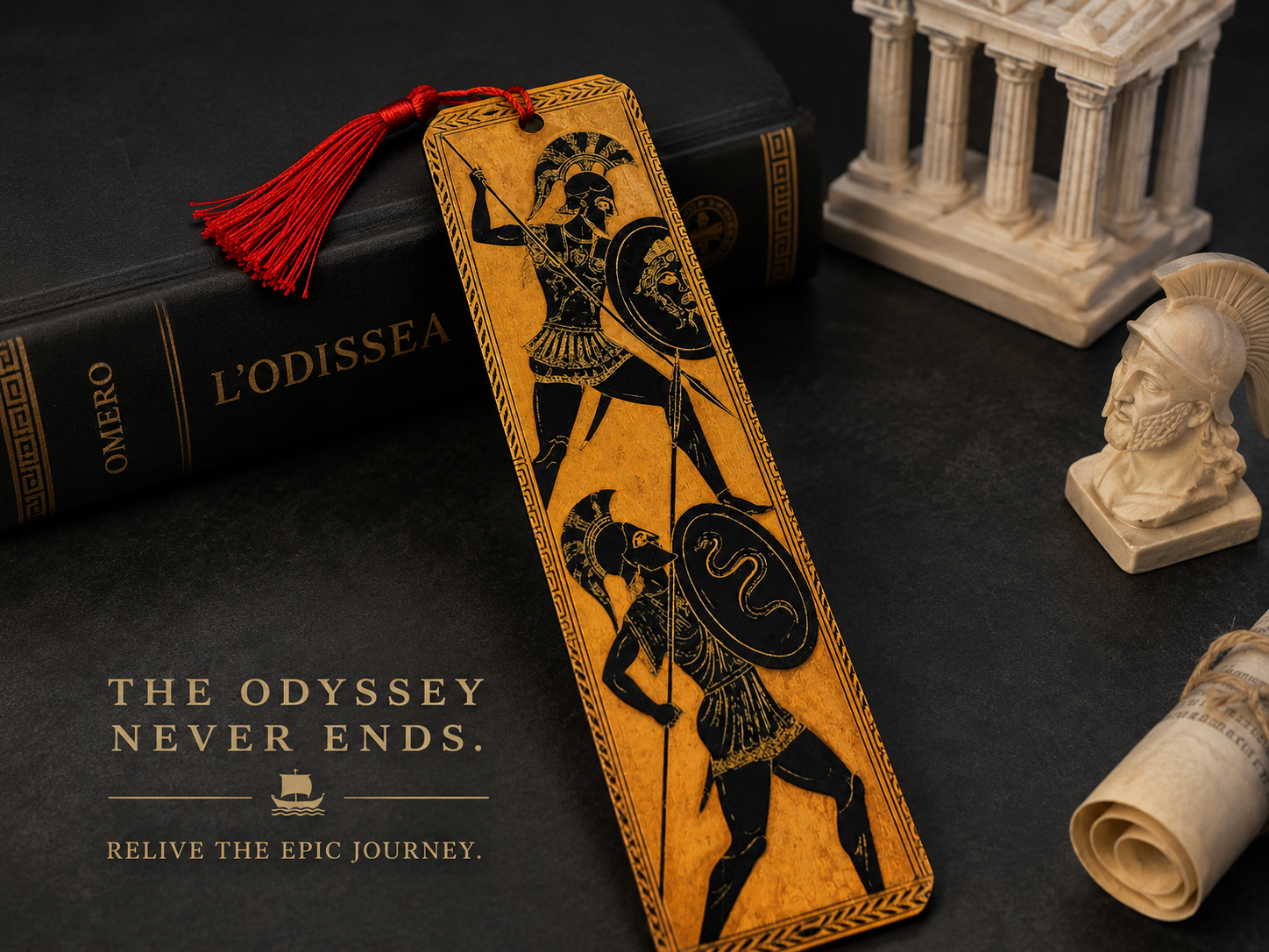 Achilles vs Hector – Epic Odyssey Bookmark