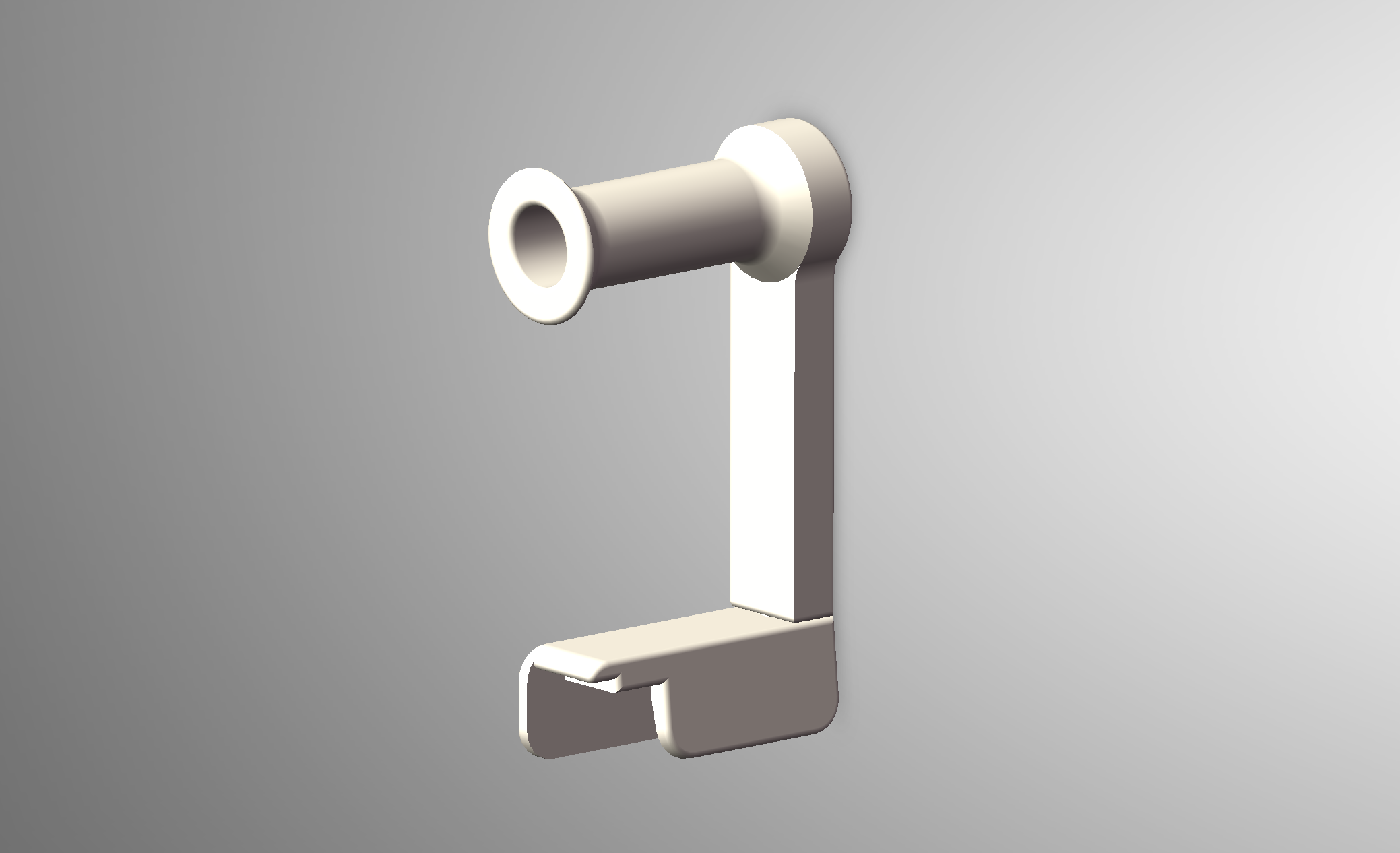 Miniatura 1 do modelo 3D P2S X2D 左侧顶部TPU料盘旋转支架