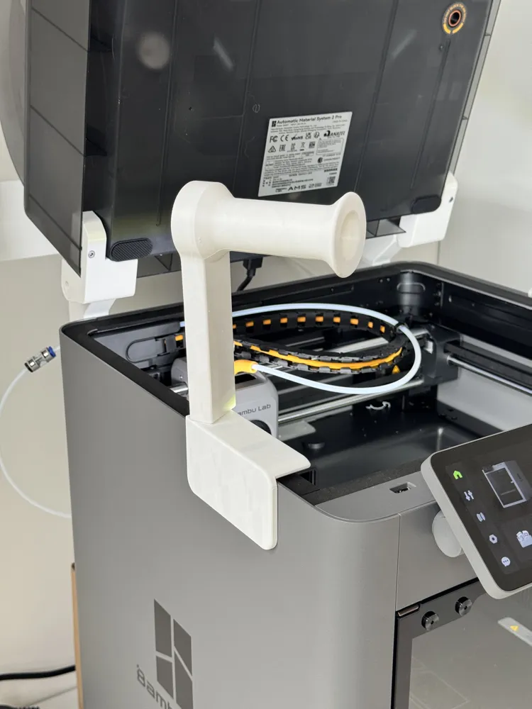 P2S X2D Left Top TPU Spool Rotating Bracket - Free 3D Print Model ...