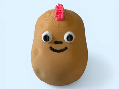 Spudman keychain
