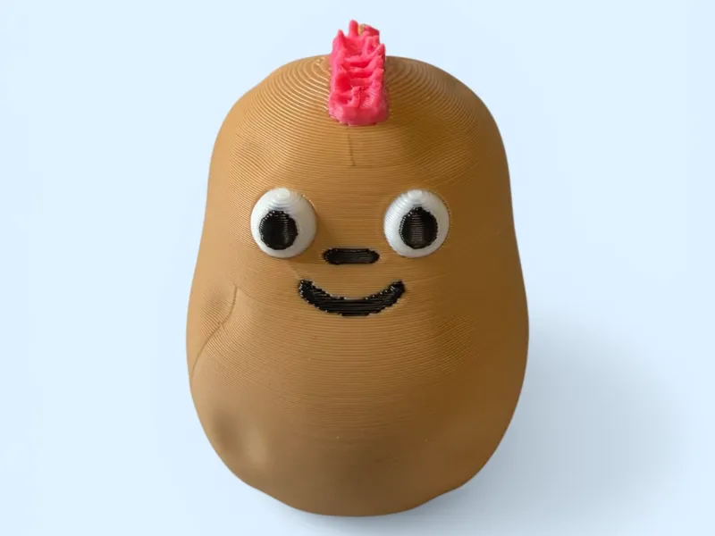 Spudman keychain