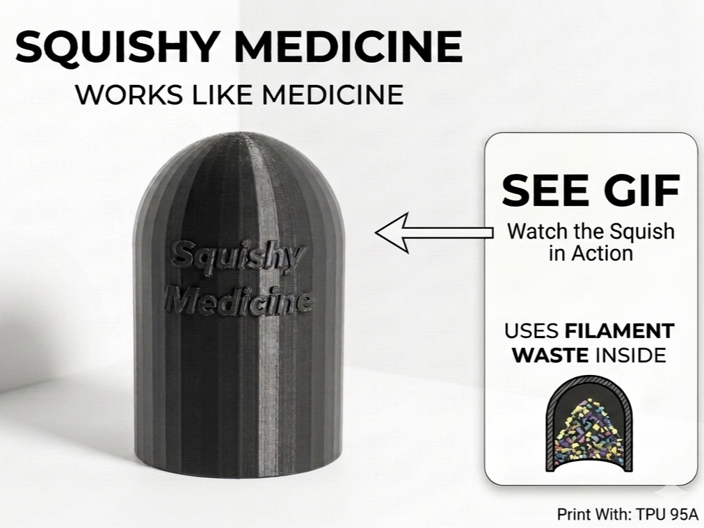 Squishy Medicine TPU Fidget - Stress Relief