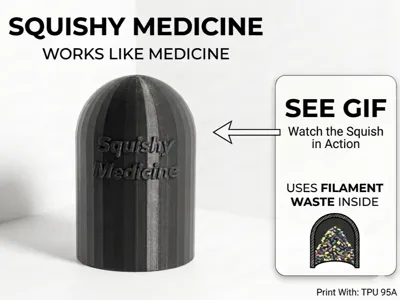 Squishy Medicine TPU Fidget - Stress Relief