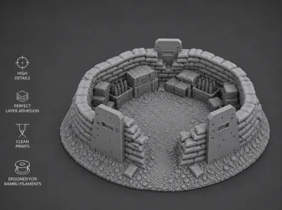 Imperial Heavy Artillery Strongpoint