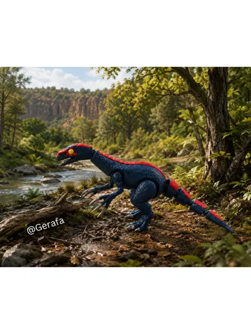 Figura decorativa: Theri the Articulated Therizinosaurus — vista de referencia 5