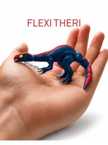 Figura decorativa: Theri the Articulated Therizinosaurus — vista de referencia 4