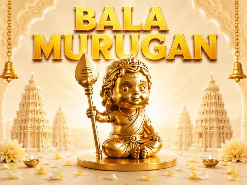 Divine Bala Murugan – Cute Figurine