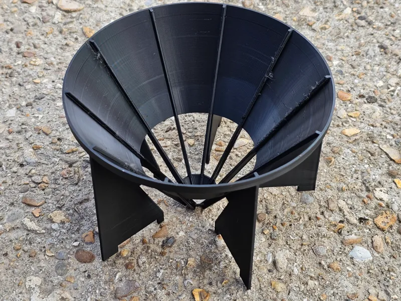 Paint filter funnel