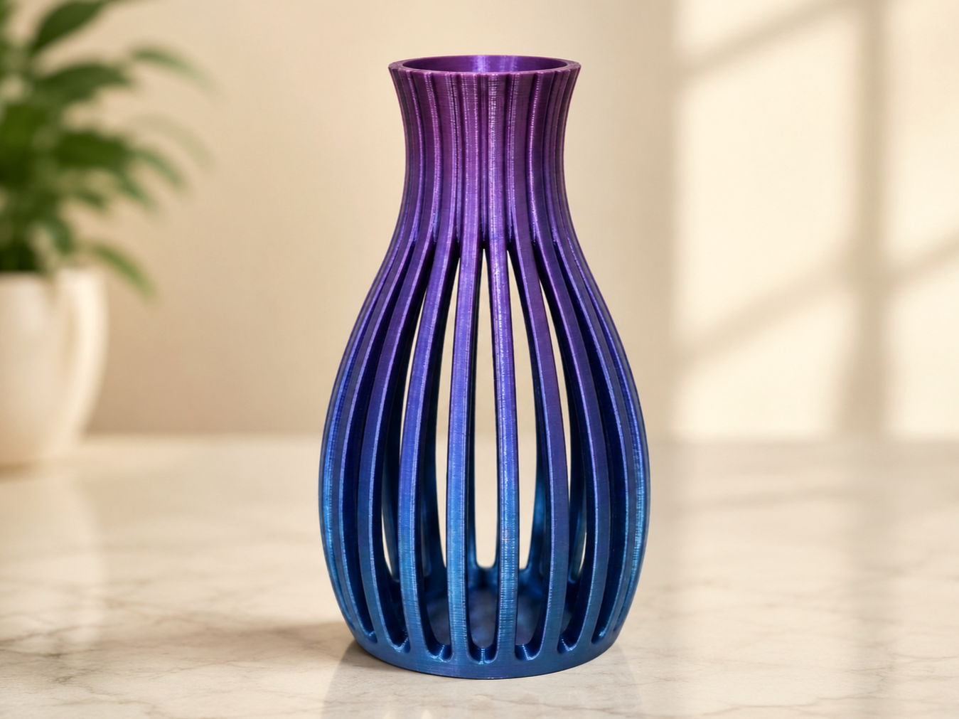 Modern Open Frame Vase
