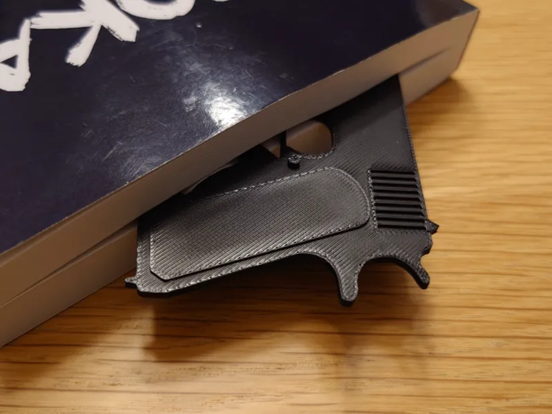 Colt 1911 Bookmark