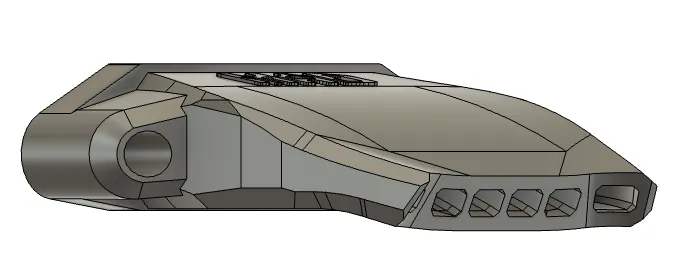 MAD - Slim Duct for Modular Air Duct for BIQU H2