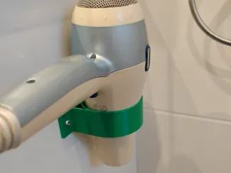 Hair Dryer Holder (over engineered)