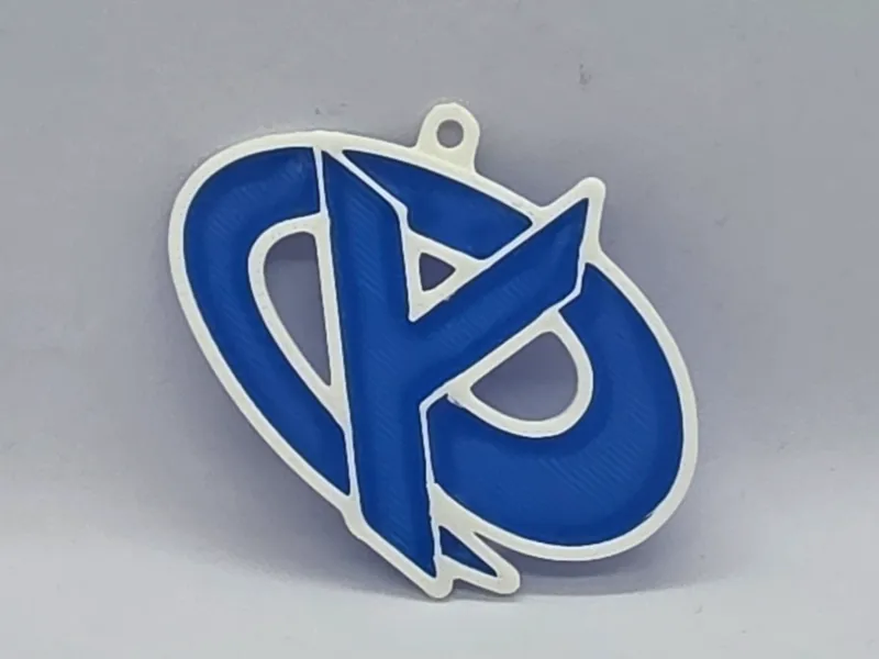 Karmine Corp KC Keychain