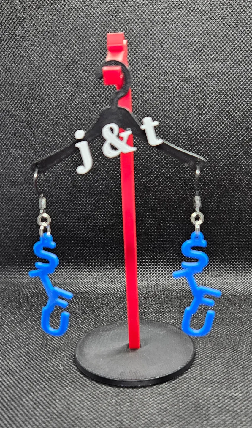 Shut the F*** up - earrings STFU view 2