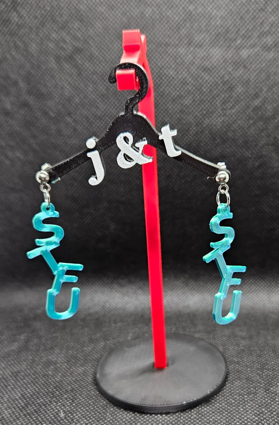 Shut the F*** up - earrings STFU view 3
