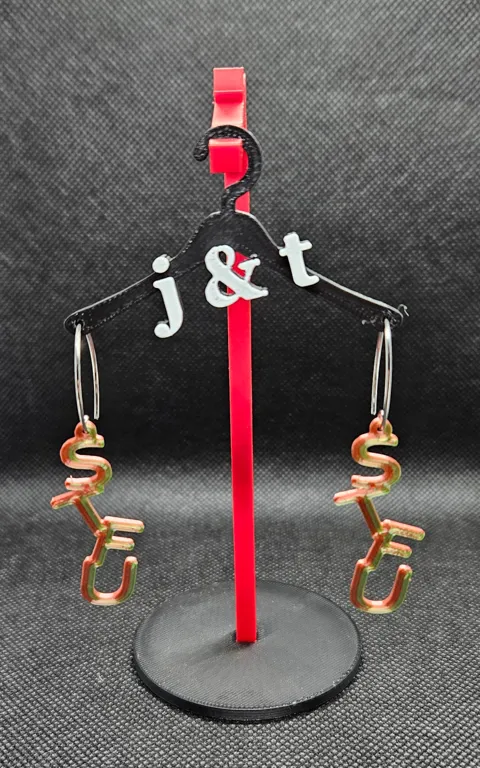 Shut the F*** up - earrings STFU view 4