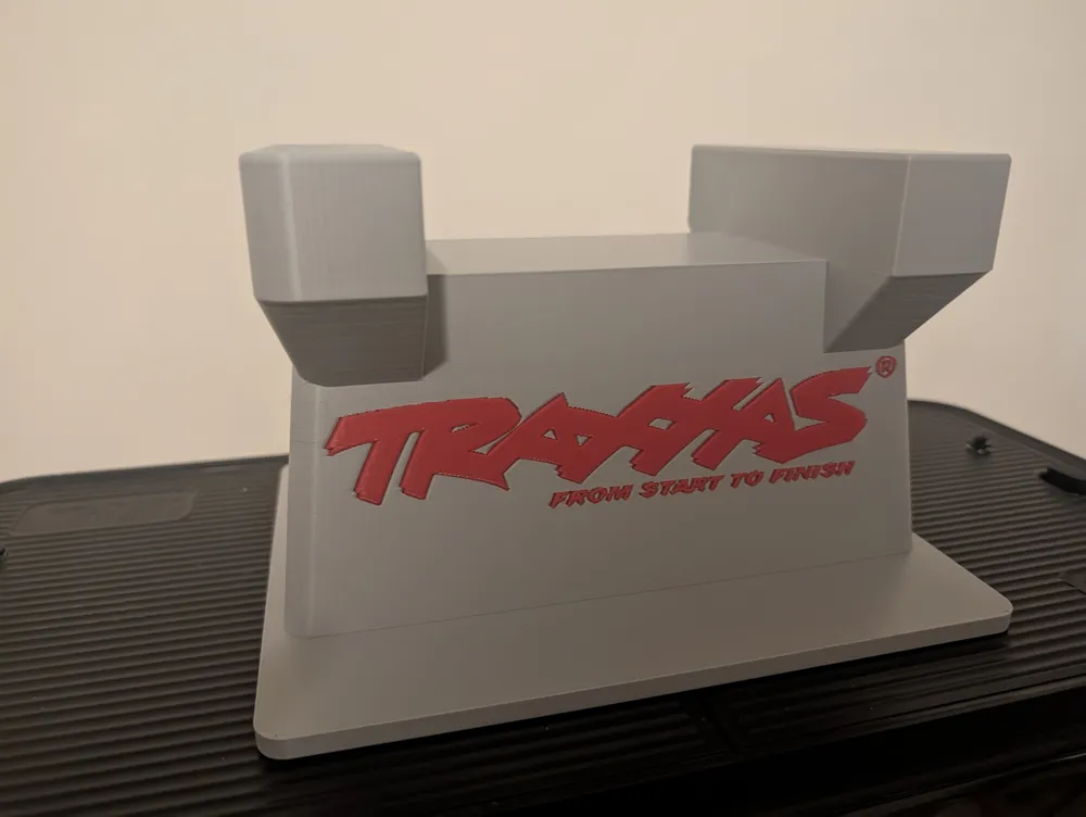 Fully Custom RC Car Stand W/ Logo Generator - Free 3D Print Model ...