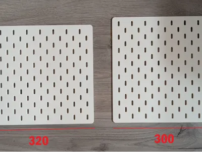 Skadis Ikea Panel for H2D Plate 320x300 or 300x320