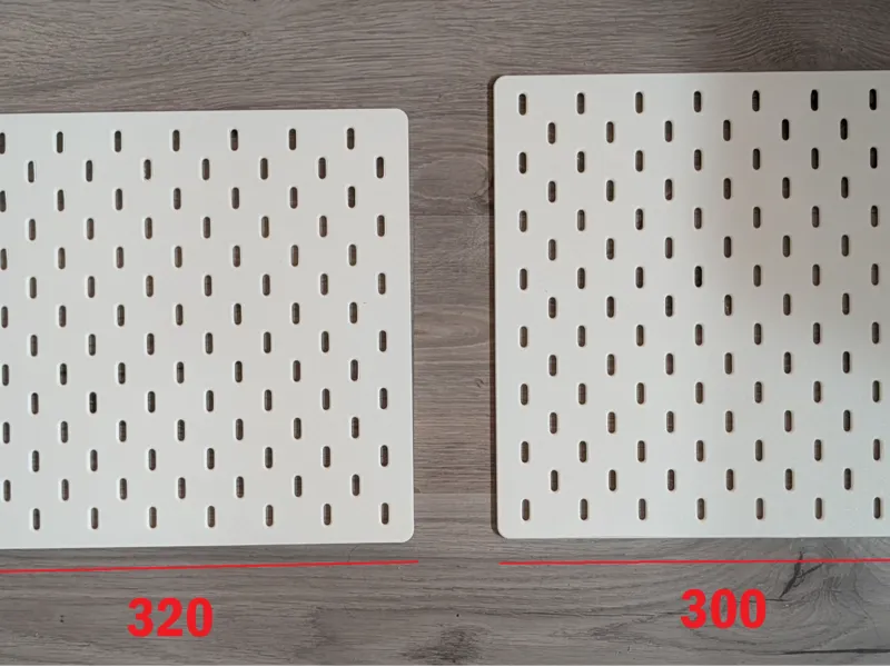 Skadis Ikea Panel for H2D Plate 320x300 or 300x320