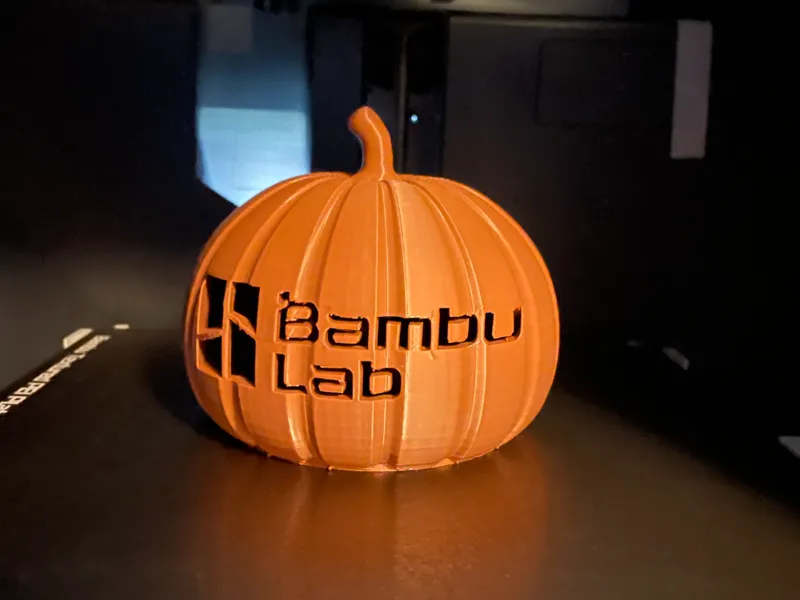 Bambu Lab Candle Light Pumpkin
