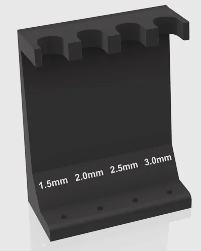 Hexagonal Screwdriver Stand V2