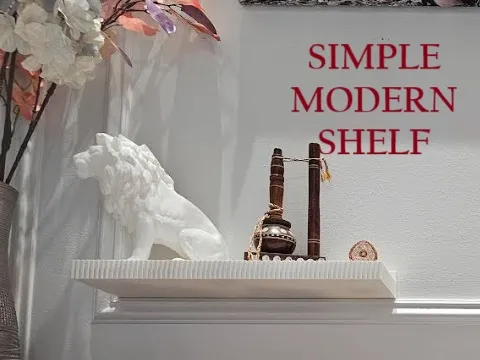 Simple Modern Shelf