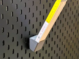 IKEA SKÅDIS Zollstockhalter 15°– supportfrei