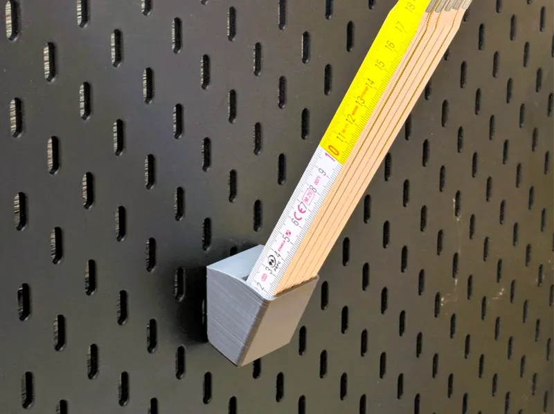 IKEA SKÅDIS Zollstockhalter 15°– supportfrei