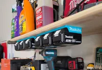 Flipped logo, for hanging off shelf