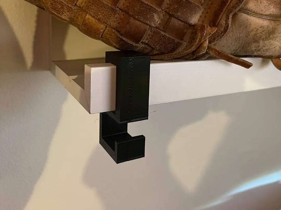 Crochet raccourci pour etagere IKEA Mosslanda