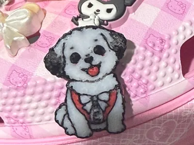 Cute Havanese Dog Crocs Charm/Jibbitz