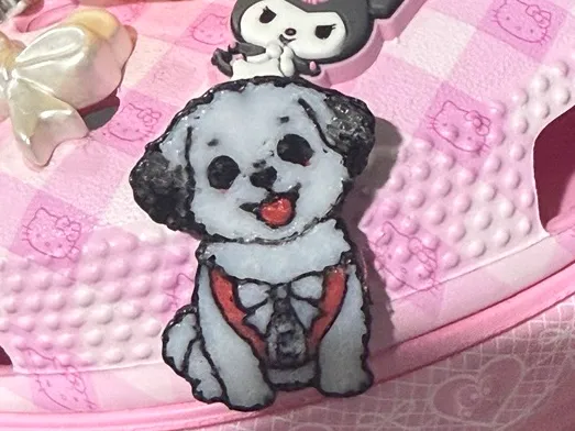 Cute Havanese Dog Crocs Charm/Jibbitz
