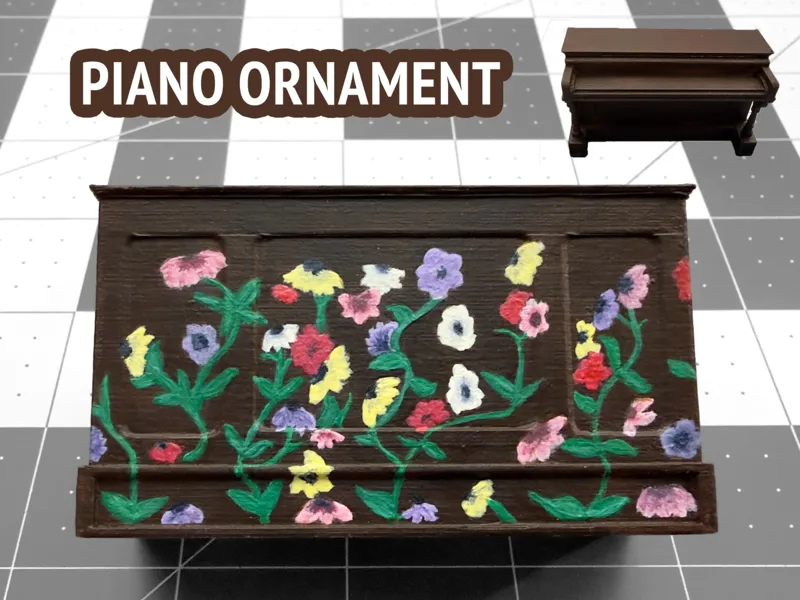 Piano Ornament Tour Acoustic section 