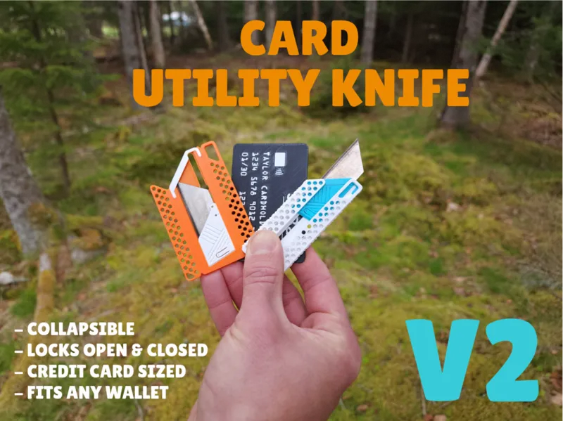 V2 - Credit Card Utility Knife