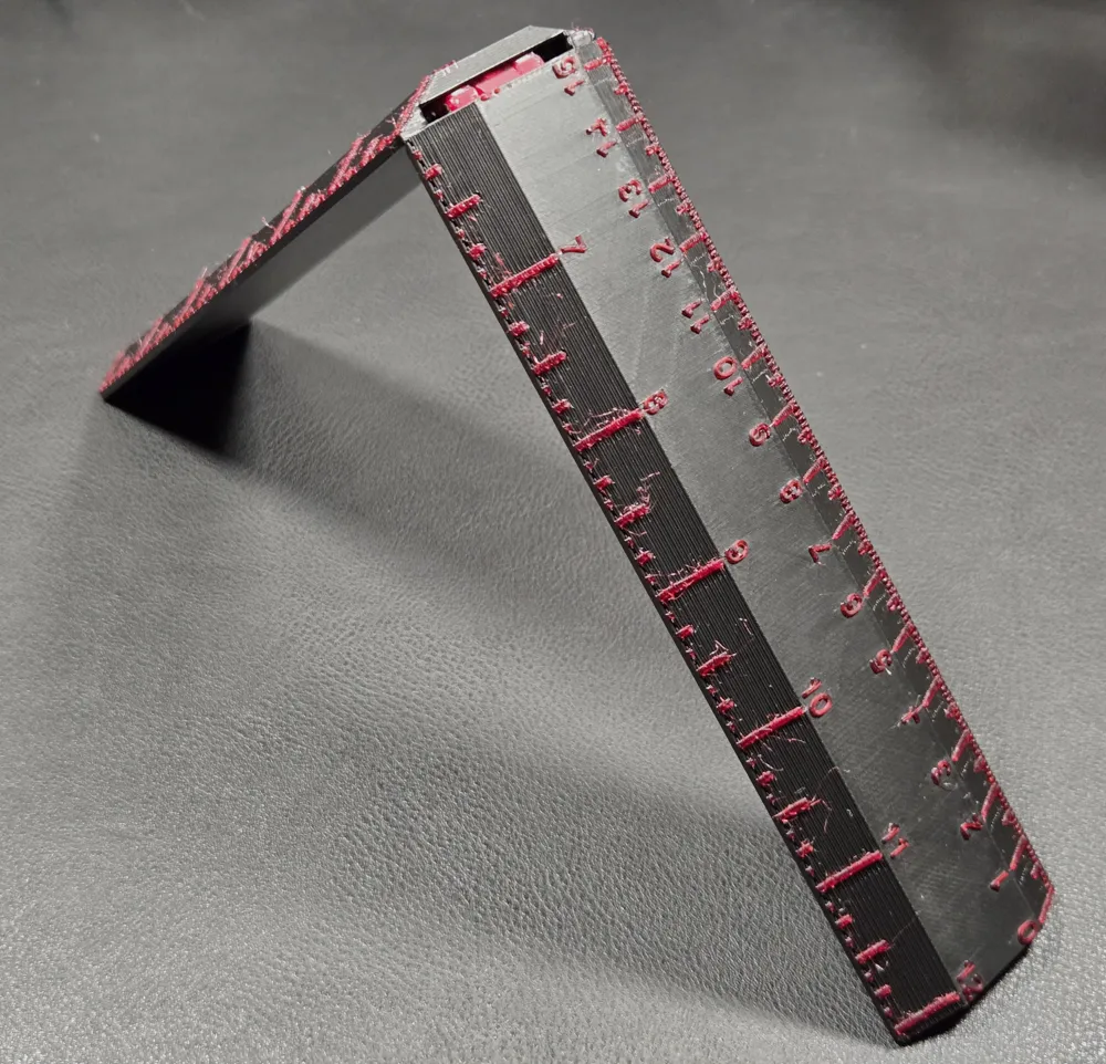3d Paper Ruler Folding Ruler V2 - Free 3D Print Model - MakerWorld