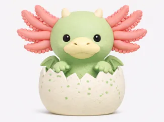 Dino Axolotl Hachi