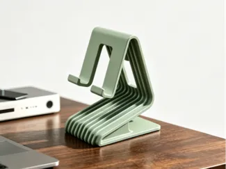 A stylish mobile phone charging stand