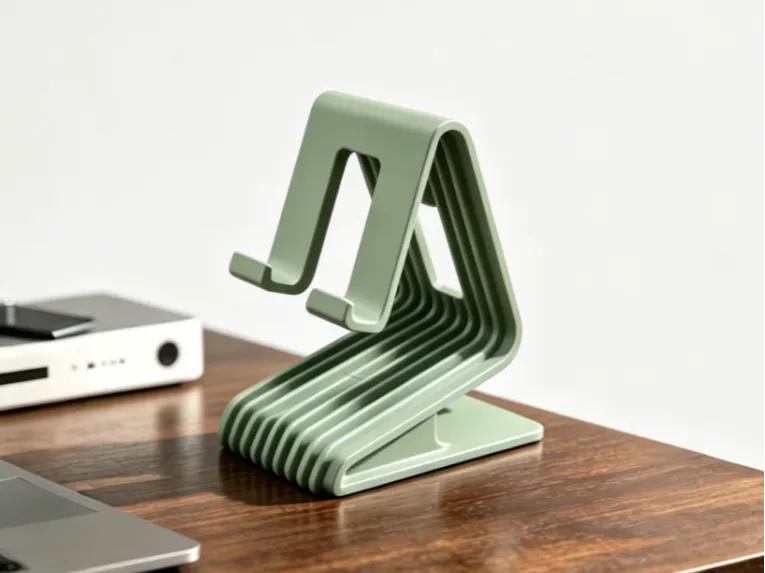 A stylish mobile phone charging stand