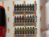 Support de mèches Bosch Pick & Click pour IKEA Skadis — photo 2